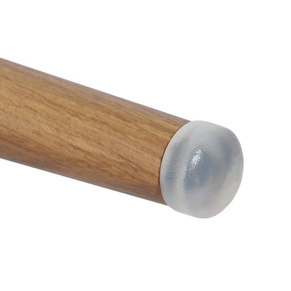 23" White and Brown Faux Fur Arm Chair