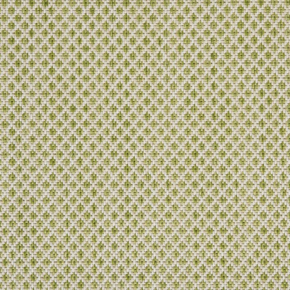 5' X 7' Ivory Blue and Brown Abstract Non Skid Area Rug