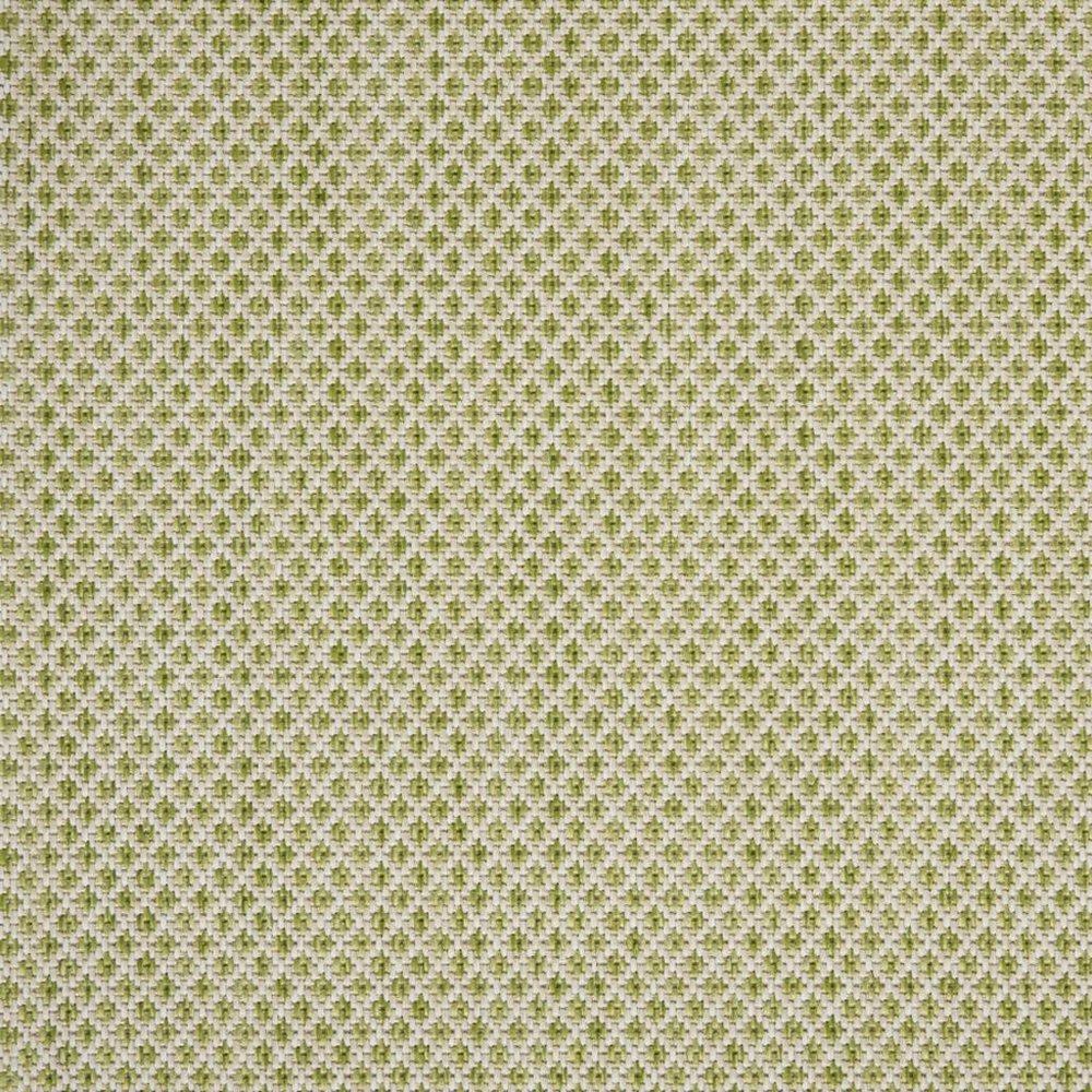 5' X 7' Ivory Blue and Brown Abstract Non Skid Area Rug