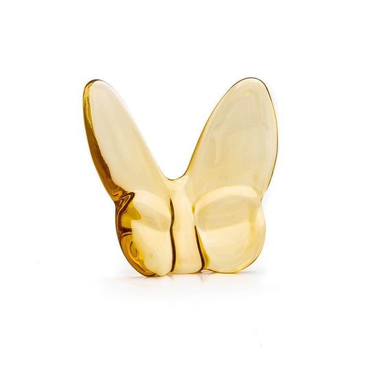 3" Gold Crystal Butterfly Figurine Tabletop Sculpture