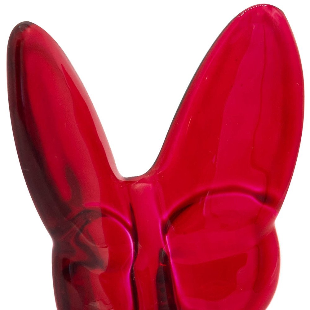 3" Red Crystal Butterfly Figurine Tabletop Sculpture