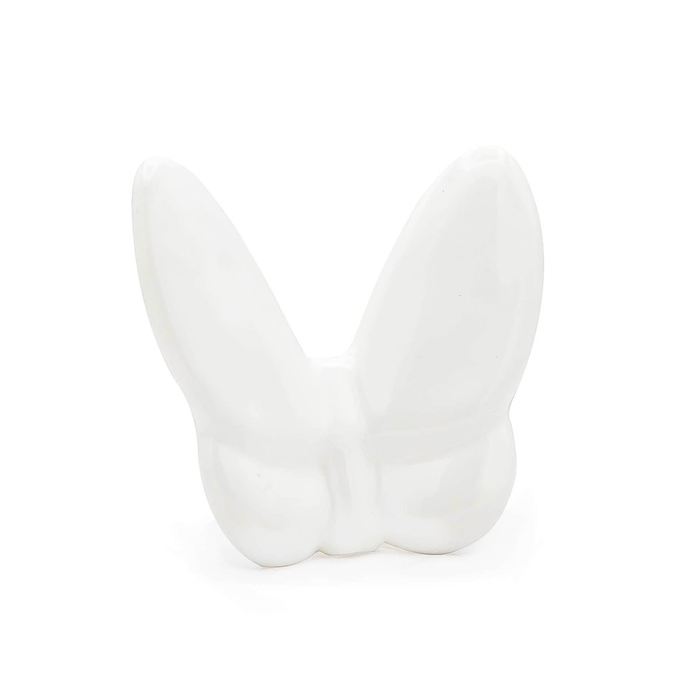 3" White Crystal Butterfly Figurine Tabletop Sculpture