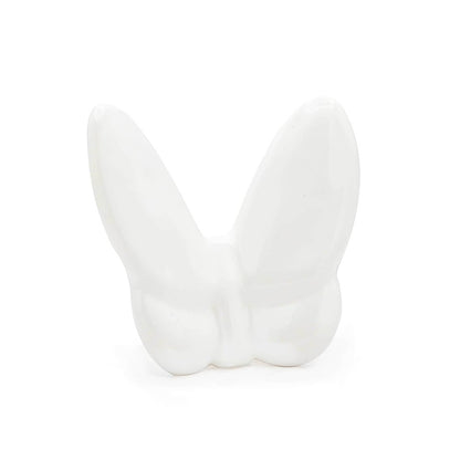 3" White Crystal Butterfly Figurine Tabletop Sculpture