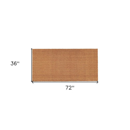 36" X 72" Natural Coir Outdoor Door Mat
