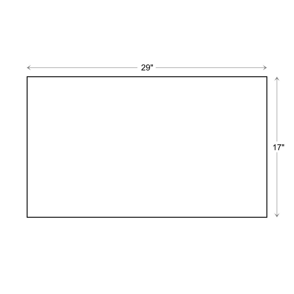 17" X 29" Red and White Coir Reindeer Outdoor Christmas Door Mat