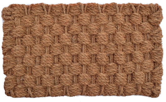 24" X 36" Brown Coir Weave Outdoor Door Mat