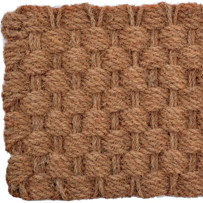 24" X 36" Brown Coir Weave Outdoor Door Mat