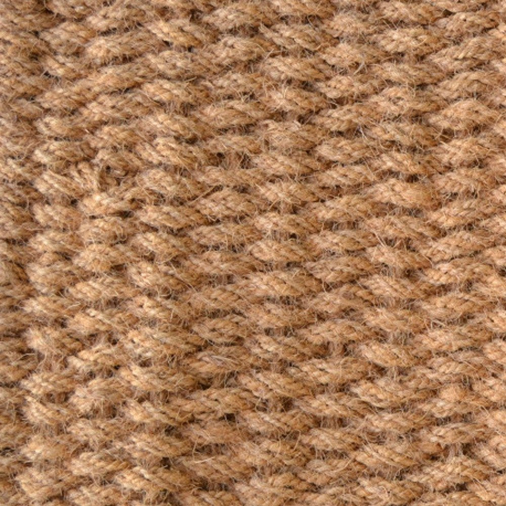 24" X 36" Brown Coir Weave Outdoor Door Mat