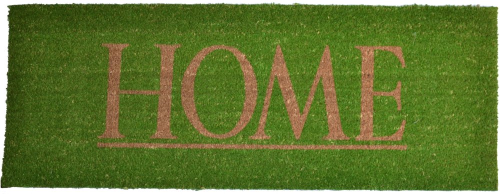 18" X 48" Green Coir Home Outdoor Door Mat