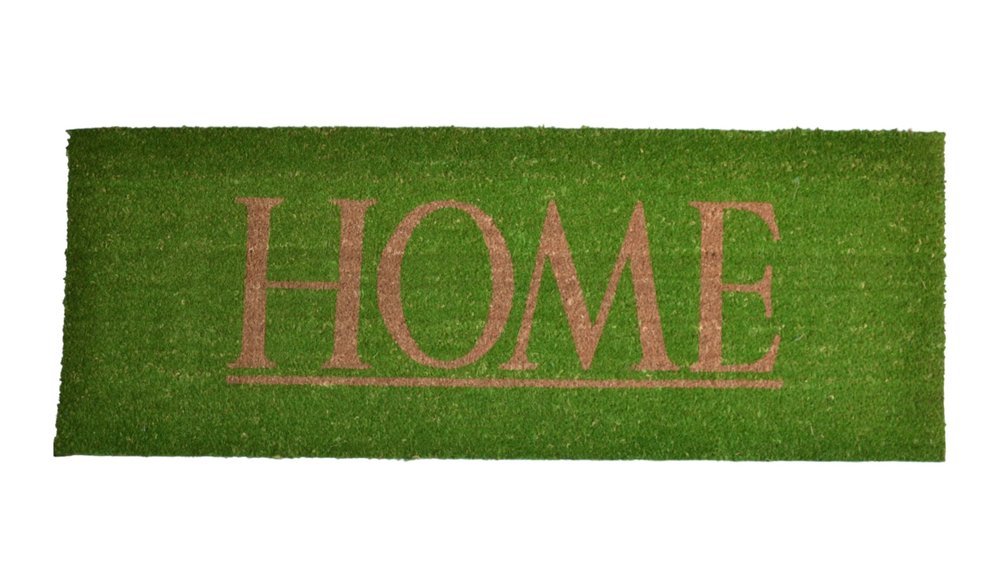 18" X 48" Green Coir Home Outdoor Door Mat