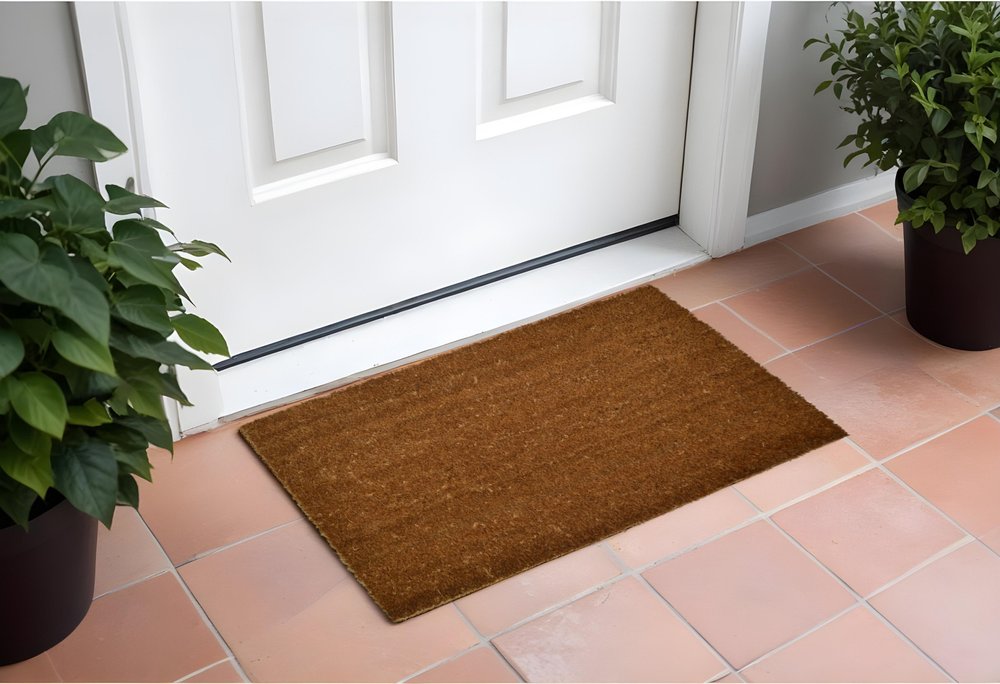 24" X 36" Brown Coir Outdoor Door Mat