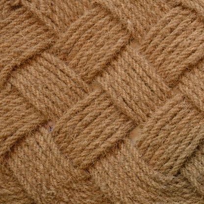 24" X 37" Brown Coir Weave Outdoor Door Mat