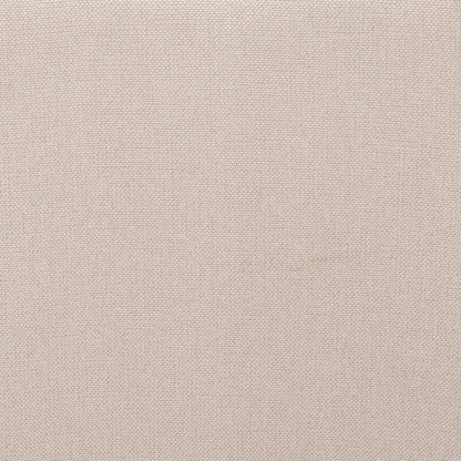 30" Beige And Black Fabric And Steel Bar Height Bar Chair