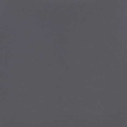 Set of Two 30" Dark Gray And Black Faux Leather And Steel Bar Height Bar Chairs