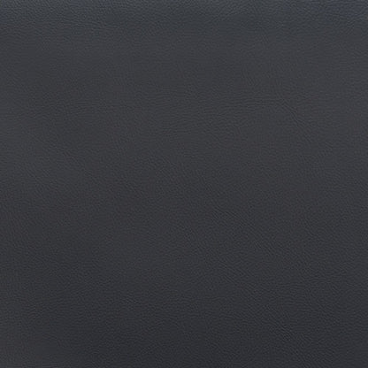 Set of Two 26" Black And Brown Faux Leather And Steel Counter Height Bar Chairs