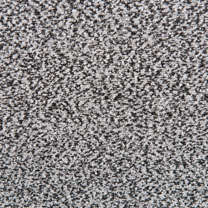 Set of Two 30" Light Gray And Black Shearling And Steel Bar Height Bar Chairs