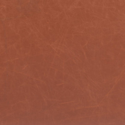 Set of Two 26" Brown And Black Faux Leather And Steel Counter Height Bar Chairs