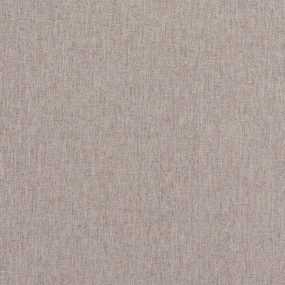 28" Gray And Brown Fabric And Upholstered Tufted Barrel Chair