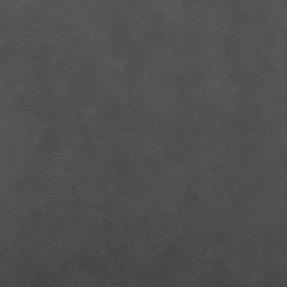 25" Gray And Black Faux Leather And Faux Leather Arm Chair