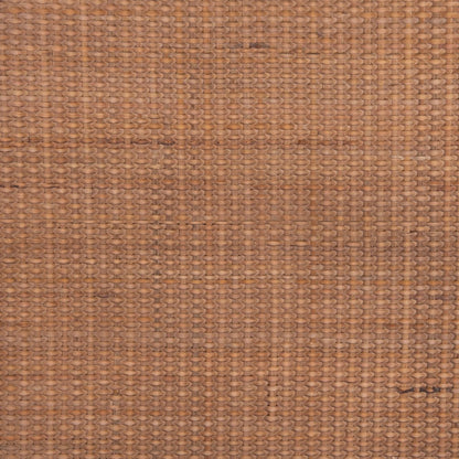 23" Natural and Gray Rattan and Steel Round End Table
