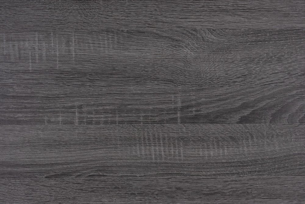 Black And Gray Inlaid Panels Full Bed Frame