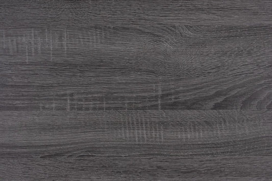 Black And Gray Inlaid Panels Full Bed Frame
