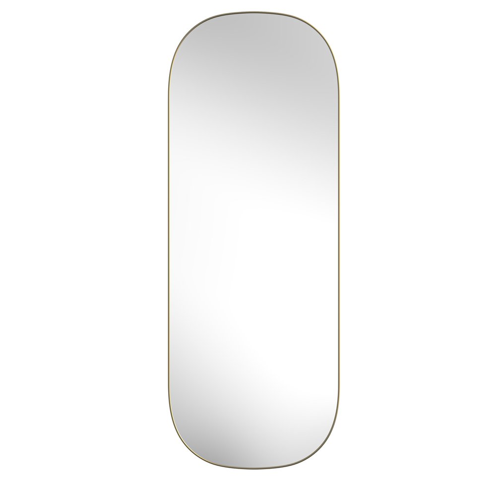 47" Gold Oval Framed Full Length Hanging Mirror