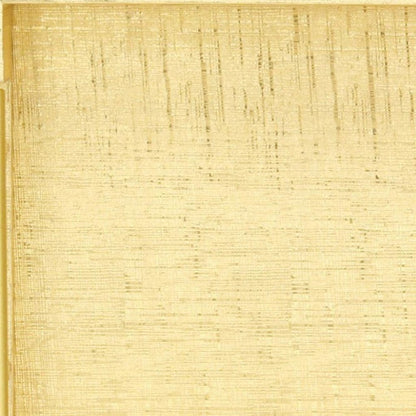 16" Gold Wood Geometric Serving Tray With Handles