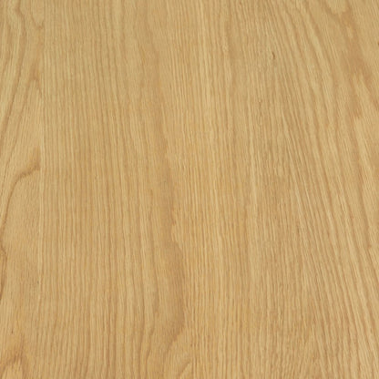 Five Piece Oak Oval Dining Set with Four Chairs