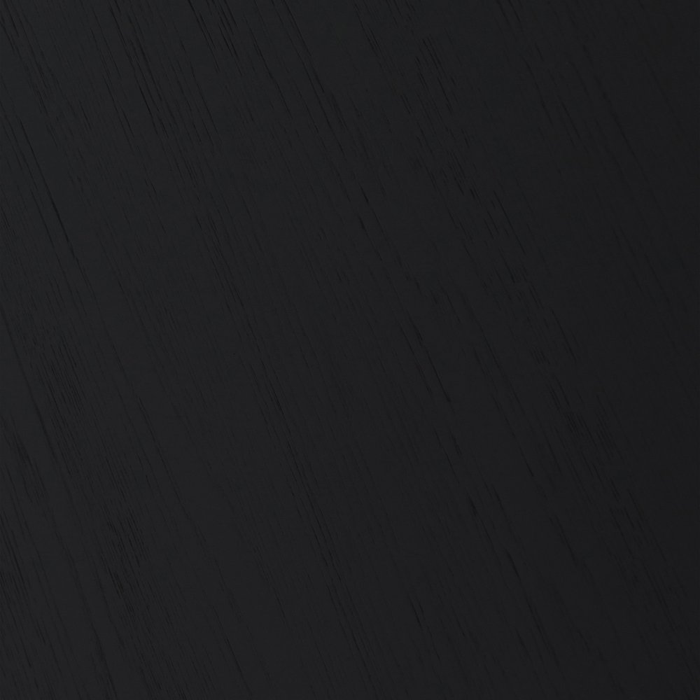 Five Piece Black Round Dining Set with Four Chairs