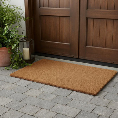 18" X 47" Brown Coir Outdoor Door Mat