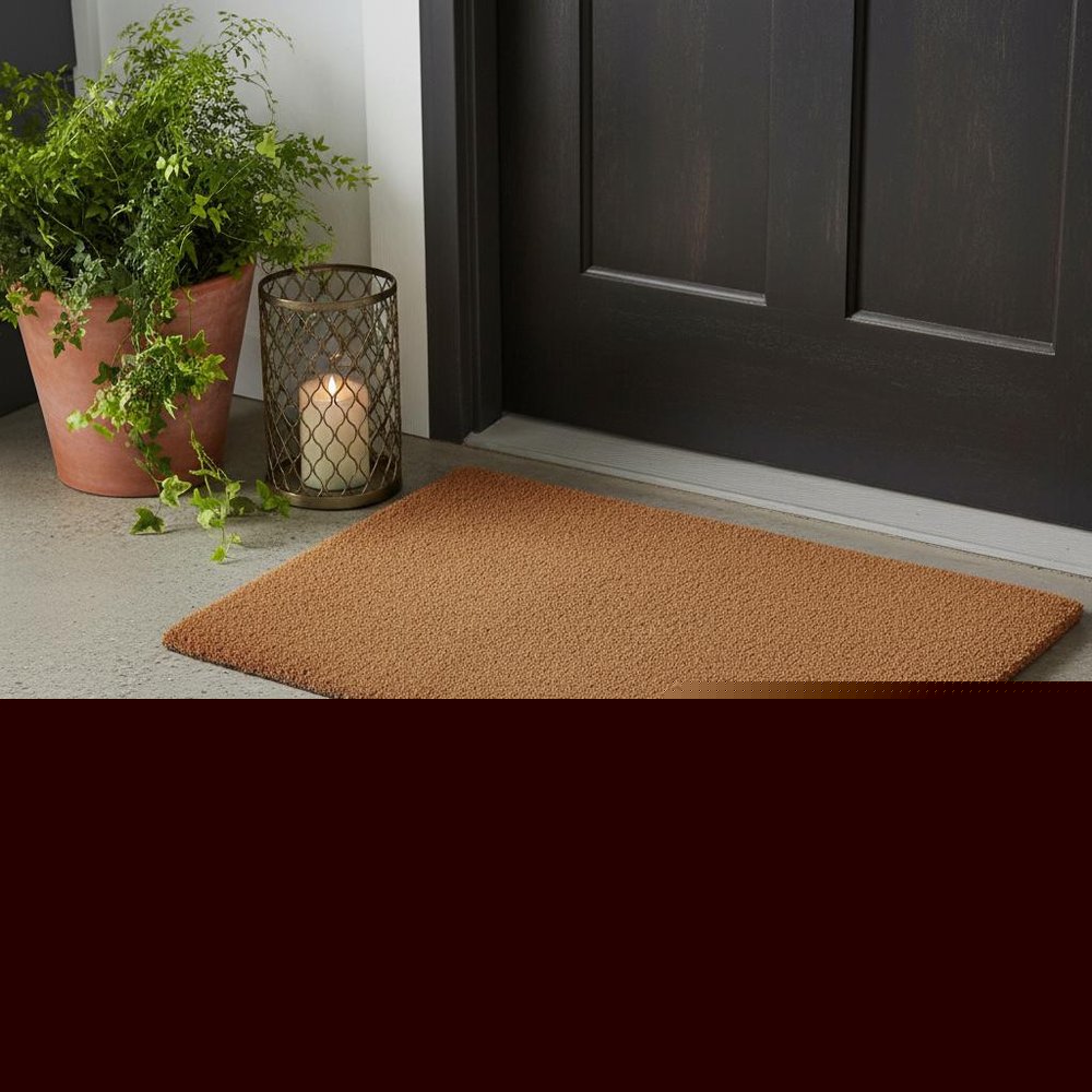 18" X 30" Brown Coir Outdoor Door Mat