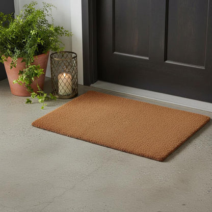 18" X 30" Brown Coir Outdoor Door Mat
