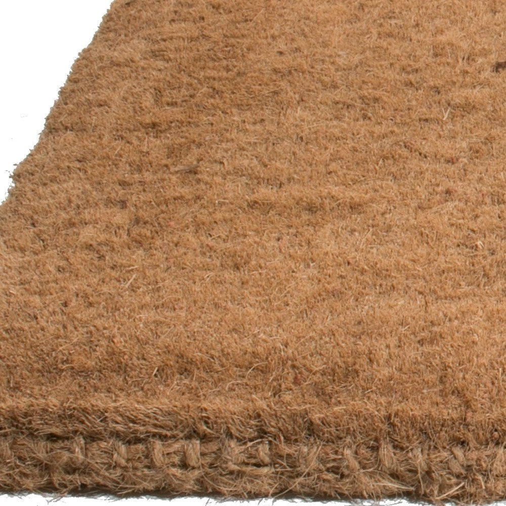 18" X 30" Brown Coir Outdoor Door Mat