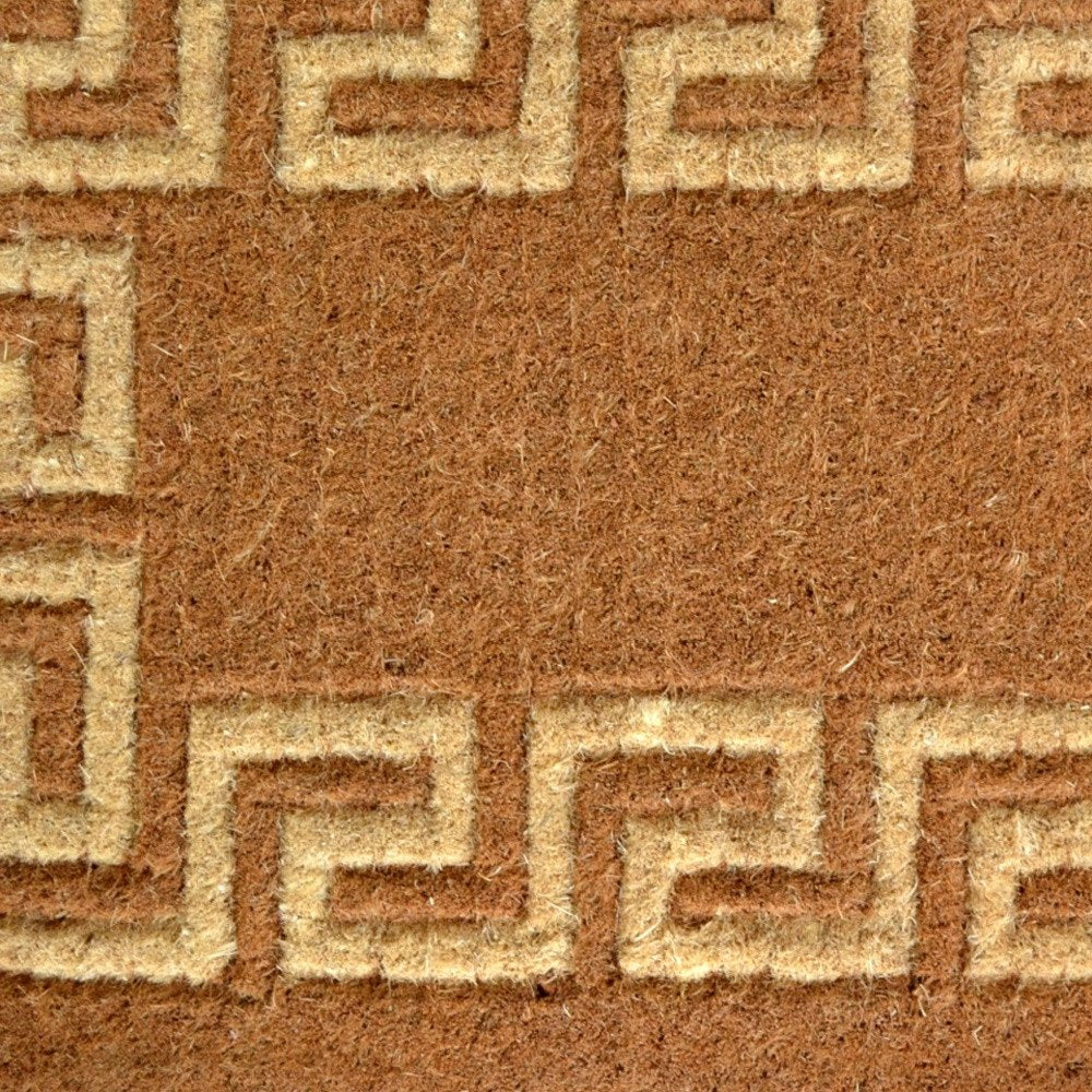24" X 39" Brown Coir Outdoor Door Mat