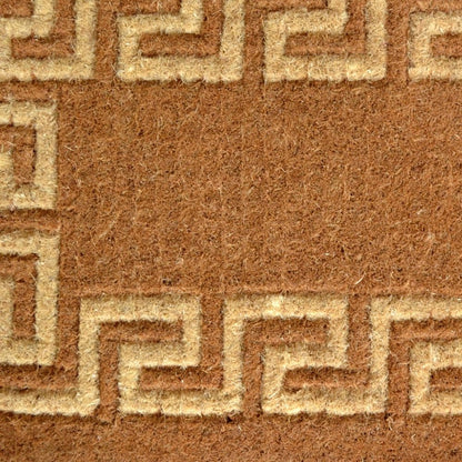 24" X 39" Brown Coir Outdoor Door Mat