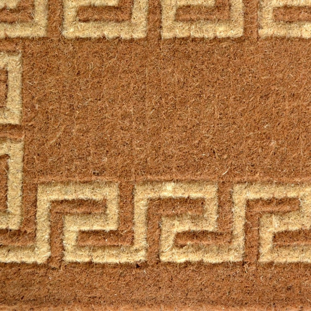 24" X 39" Brown Coir Outdoor Door Mat