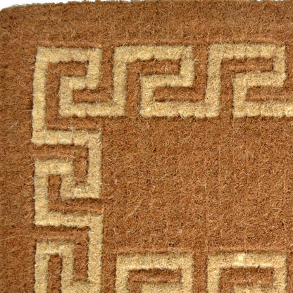 24" X 39" Brown Coir Outdoor Door Mat
