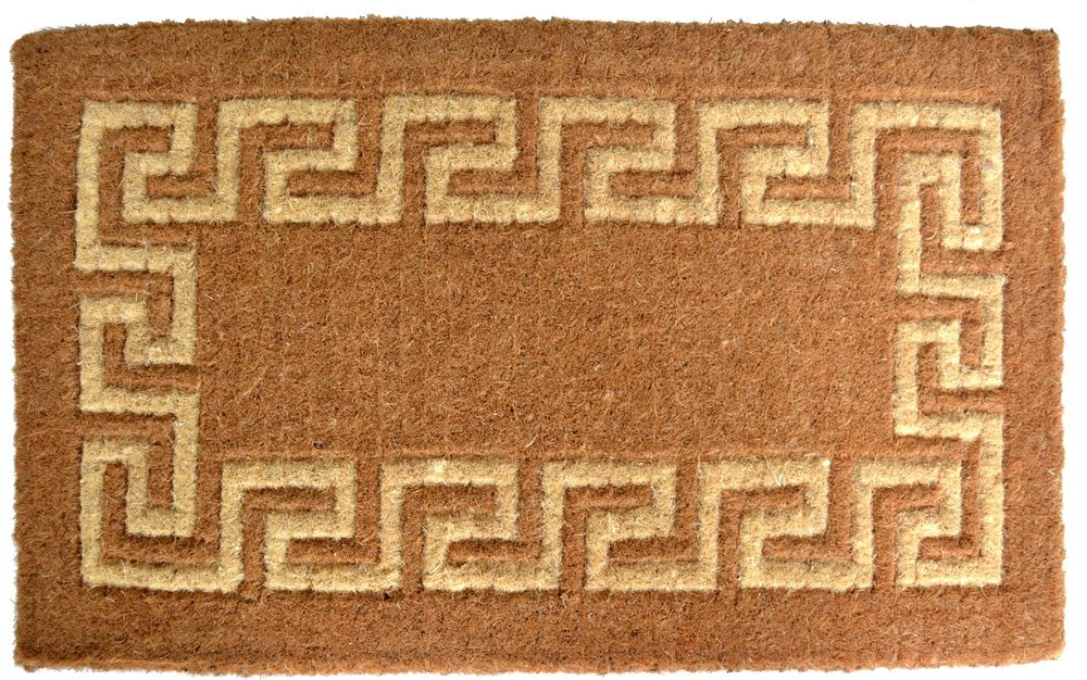 24" X 39" Brown Coir Outdoor Door Mat