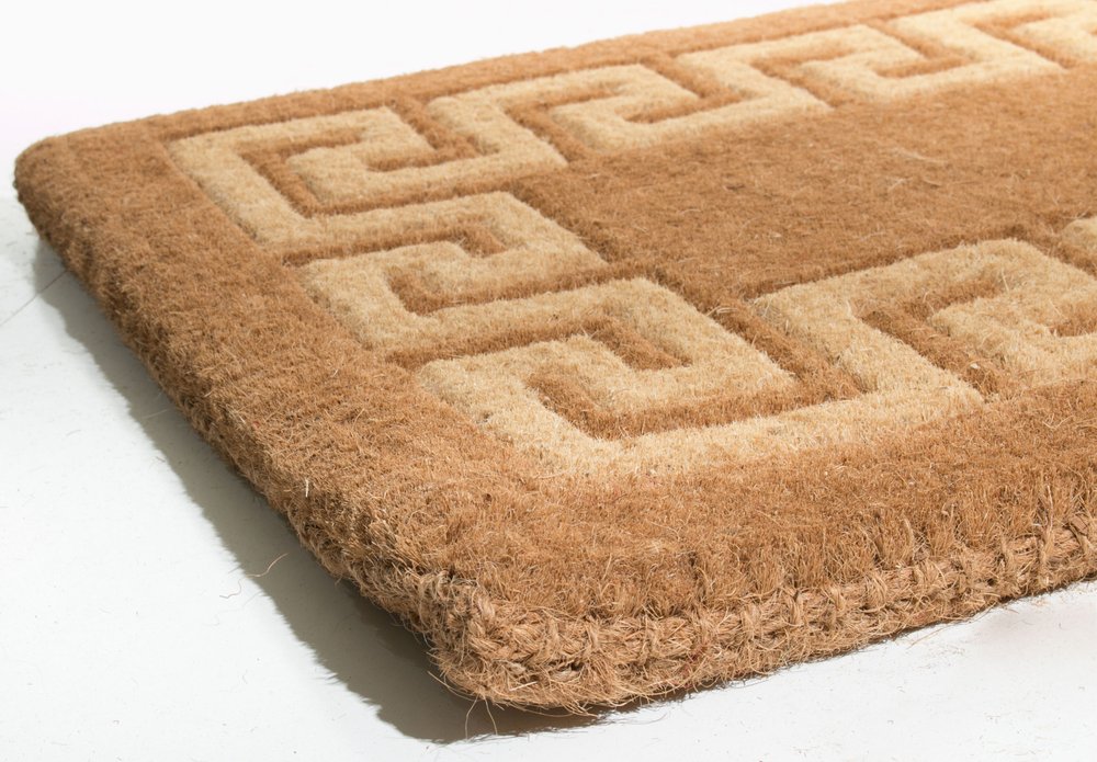 24" X 39" Brown Coir Outdoor Door Mat