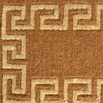 24" X 39" Brown Coir Outdoor Door Mat