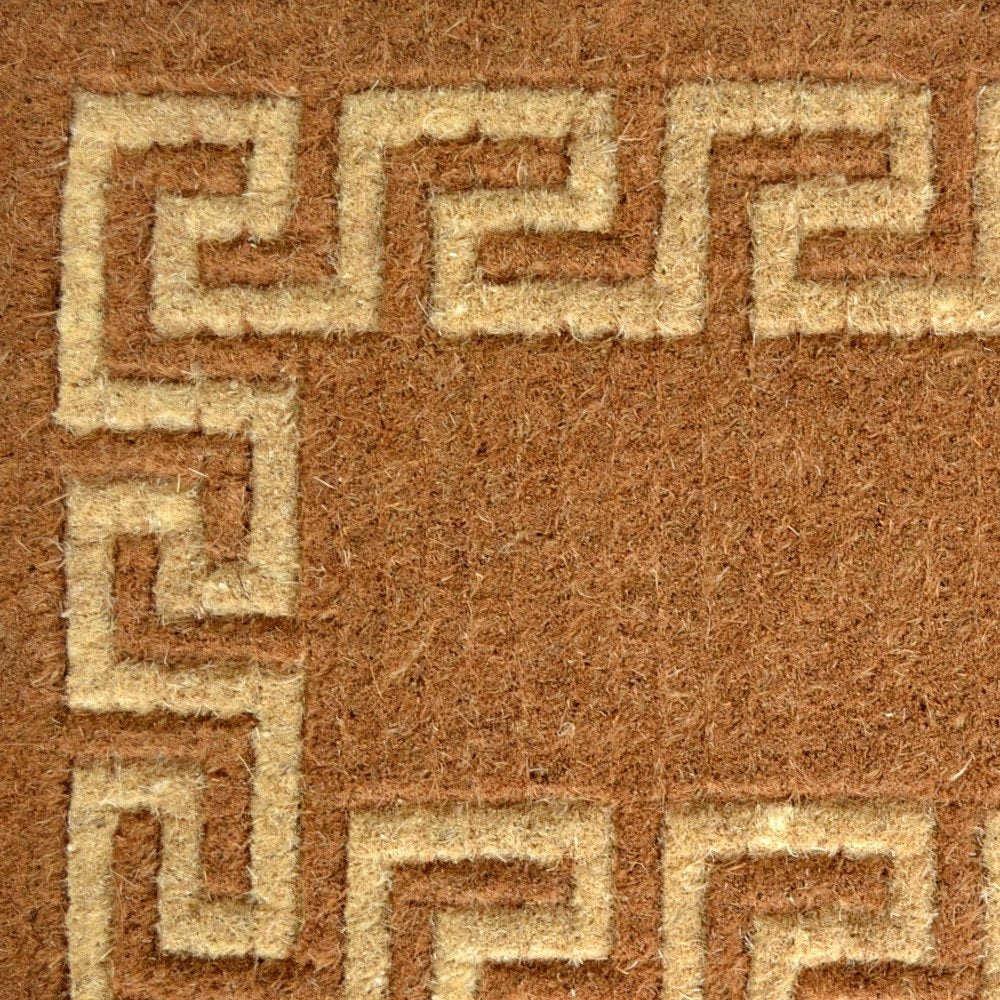 24" X 39" Brown Coir Outdoor Door Mat