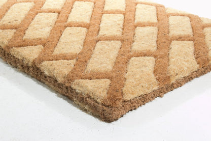 18" X 30" Brown Coir Outdoor Door Mat