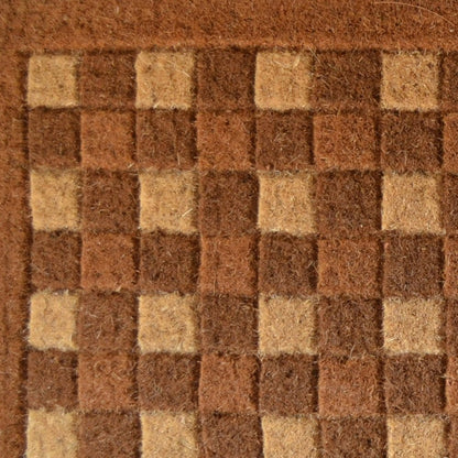 18" X 30" Brown Coir Outdoor Door Mat