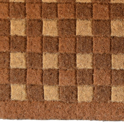 18" X 30" Brown Coir Outdoor Door Mat