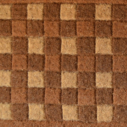 18" X 30" Brown Coir Outdoor Door Mat