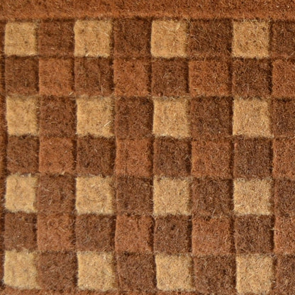 18" X 30" Brown Coir Outdoor Door Mat