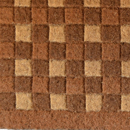 18" X 30" Brown Coir Outdoor Door Mat
