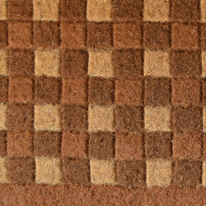 18" X 30" Brown Coir Outdoor Door Mat