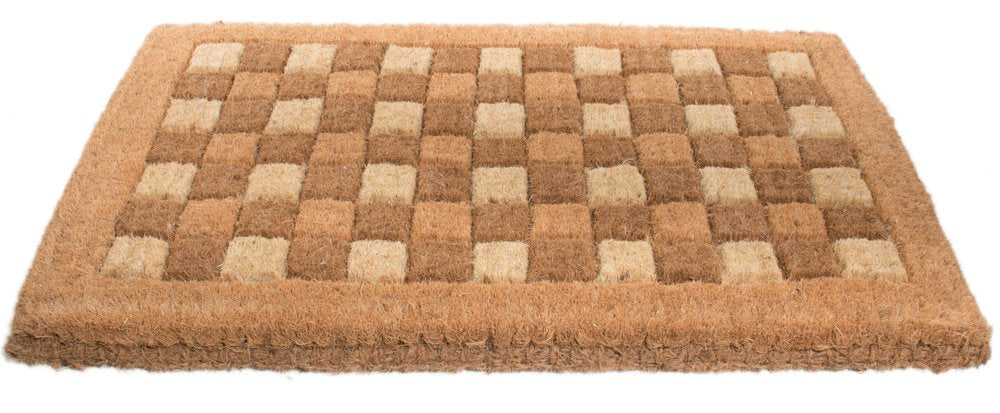 18" X 30" Brown Coir Outdoor Door Mat